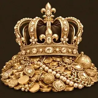 Gold treasure pile — Shambala